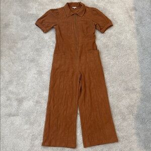 THE ODELLS Tamil Jumpsuit | Size 8 | Cardamom | Sold at Anthropologie